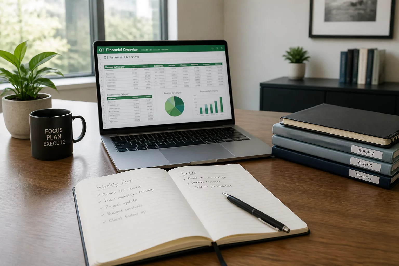 Monthly Bookkeeping and Ledger Maintenance